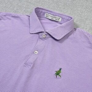 Holderness & Bourne Grandfather Golf & Country Club Polo Shirt Mens XL Purple